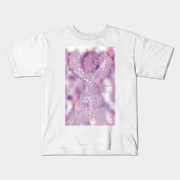 Bubble Angel Kids T-Shirt by SusieAntaraCreative